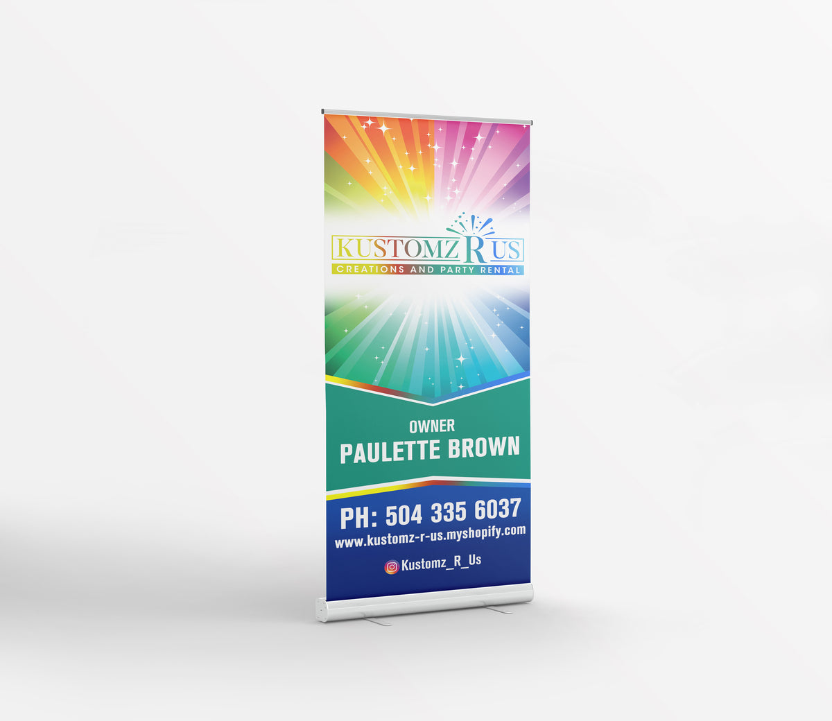 Retracable Banner Design + Print – Next Level Elite Graphics