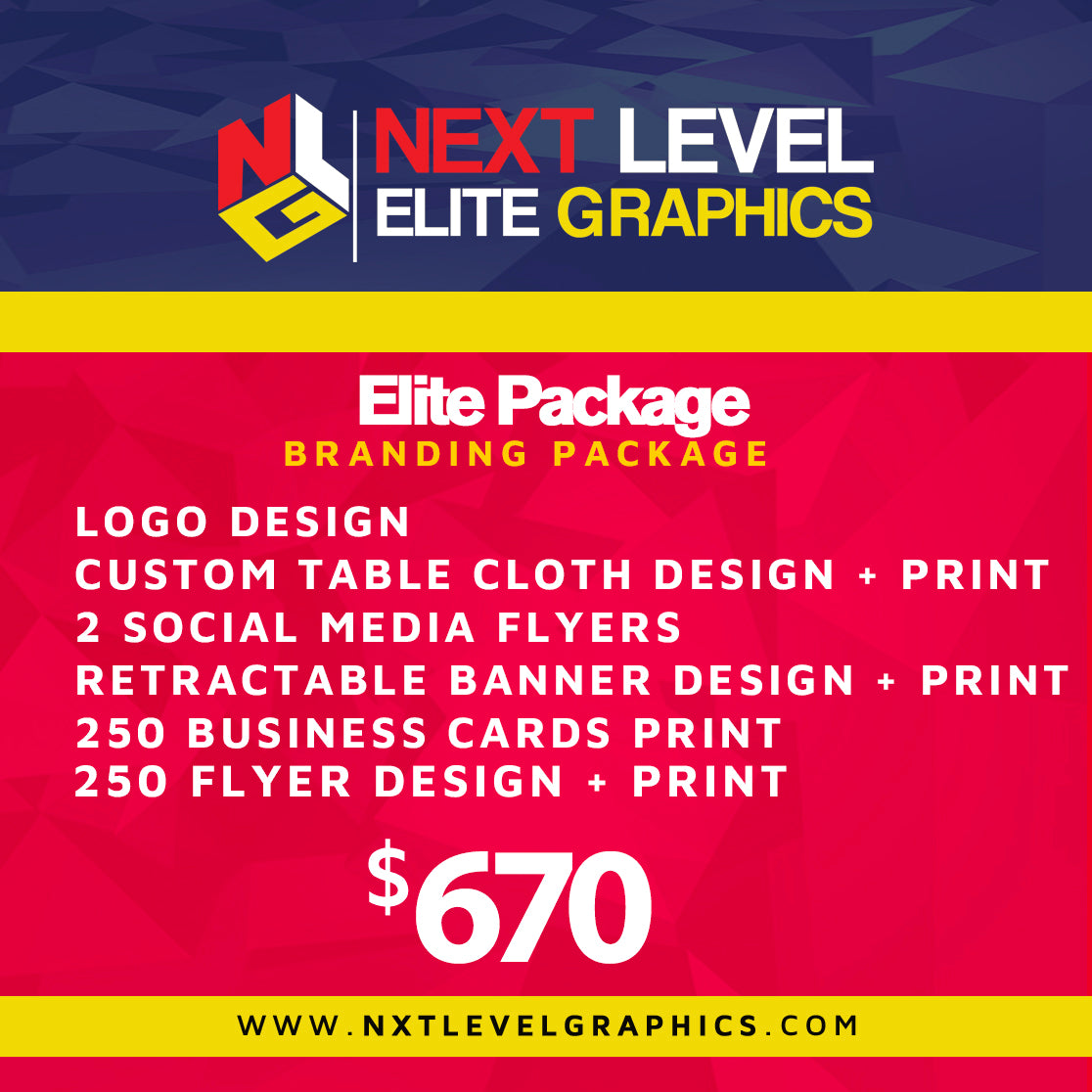 Elite Branding Package – Next Level Elite Graphics