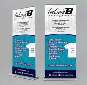 Retracable Banner Design + Print