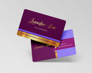 Business Card Design + Print