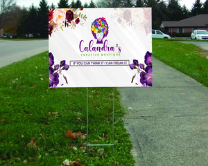 Yard Sign Design + Print