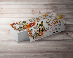 Event Ticket Design + Print