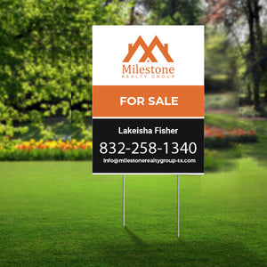 Yard Sign Design + Print