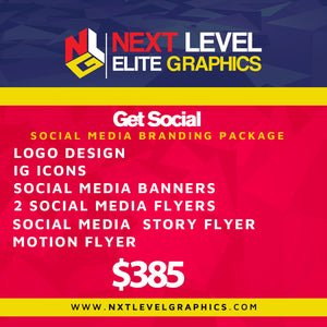 Get Social ( Social Media Branding Package )